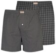 Nur Die Boxer Lockere Passform (2-St) Boxershorts, Herren Unterhose