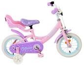 Volare Kinderfahrrad Olivia 12 Zoll Rosa M&auml;dchen &ndash; R&uuml;cktrittbremse, Luftreifen,