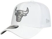 New Era Flex Cap 39Thirty Stretch Chicago Bulls optic white