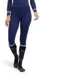 FALKE Thermounterhose FALKE Tights Warm (1-St., 1) blau XS