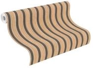 Rasch Papiertapete Papiertapete mit Holzpaneelen in Braun, glatt, Holz,