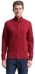 TOM TAILOR Strickjacke mit Logo Stickerei