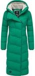 Wintermantel RAGWEAR "Wintermantel Pavla Long", Damen, Gr. XS, gr&uuml;n (emerald