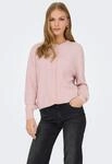 Strickjacke JDY "JDYLUMI LIFE L/S BUTTON CARDIGA KNT NOOS", Damen, Gr. XS, lila