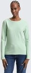 TOM TAILOR Denim Langarmshirt T-Shirt (im Einserpack) Langarmshirt mit...