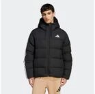 adidas Sportswear Winterjacke ESSENTIALS CLIMAWARM 3-STREIFEN PUFFER MIT KAPUZE