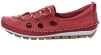 Gemini Gemini - Nappa Schn&uuml;rschuh - Rot Slipper