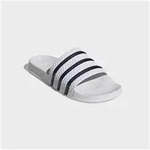 adidas Originals ADILETTE OG CF BADESCHLAPPEN Sneaker Badelatschen wei&szlig; 44 2/3 EU