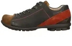 Think! Think! Halbschuhe Veloursleder Schn&uuml;rschuh braun|grau 40,5 EU