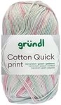 Gr&uuml;ndl 50 Gramm Gr&uuml;ndl Cotton Quick Print Strickgarn Farbauswahl Bastelgarn