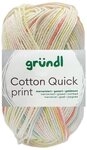 Gr&uuml;ndl 50 Gramm Gr&uuml;ndl Cotton Quick Print Strickgarn Farbauswahl Bastelgarn