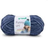 Gr&uuml;ndl 100 Gramm Gr&uuml;ndl Funny Uni Mikrofasergarn Farbauswahl Bastelgarn