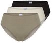 Schiesser Brasilslip Modern Multipacks (3er Pack) Spitzenb&auml;nder, Single-Jersey,