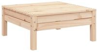 vidaXL Hocker, Gartenhocker Massivholz Kiefer