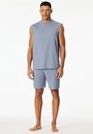 Schiesser Shorty Modern Nightwear (2 tlg) mit Rundhalsausschnitt und &auml;rmellos,