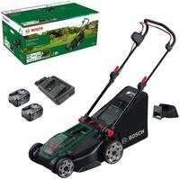 Bosch Home & Garden Akkurasenm&auml;her ROTAK18V-43, 43 cm Schnittbreite, (inkl. 2...