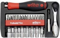Wiha Steckschl&uuml;ssel Bit- und Steckschl&uuml;ssel-Set 1/4 46960
