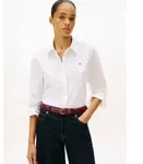 Tommy Hilfiger Hemdbluse ESS POPLIN REGULAR SHIRT Langarm, Regular Fit