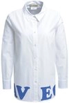 Smith & Soul Hemdbluse mit Statement-Schriftzug am Saum