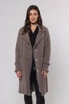 Rino & Pelle Longstrickjacke CATENA mit Fransendetails und Kn&ouml;pfen