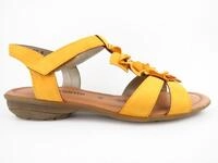 Remonte gelb Blume Sandalette