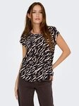 ONLY Shirtbluse ONLVIC S/S AOP TOP NOOS PTM mit Allover Druck