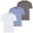 BOSS T-Shirt TShirtRN 3P Classic (Packung, 3-tlg) mit BOSS Stickerei
