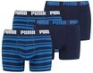 PUMA Boxershorts HERITAGE STRIPE BOXER 4er Pack