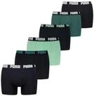PUMA Boxershorts PUMA MEN EVERYDAY BOXER (6er Pack) Elastischer Logobund,