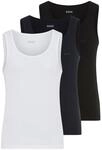 Tanktop BOSS "3P RibClassic BOSS ONE", Herren, Gr. M, open miscellaneous 971,