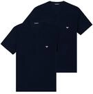 Emporio Armani Unterziehshirt 2er Pack T-Shirt (2-St., 2 St&uuml;ck) mit Logo