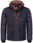 Geographical Norway Winterjacke Herren Winterjacke Outdoorjacke mit Kapuze