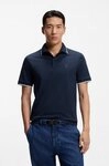 BOSS ORANGE Poloshirt Passertip mit BOSS Logo-Badge
