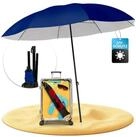 Styngard Sonnenschirm Reise Sonnenschirm Nizza, LxB: 180,00x155,00 cm, mit UV Schutz