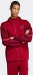 Kapuzensweatshirt ADIDAS SPORTSWEAR "ADIDAS Z.N.E. FULL-ZIP", Herren, Gr. M, rot