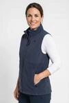 Fleeceweste SCH&Ouml;FFEL "Fleece Vt Style Ash WMN", Damen, Gr. 38, blau (8820, blau),