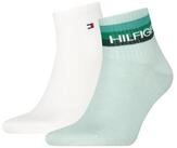 Tommy Hilfiger Kurzsocken TH MEN QUARTER 2P SPORT TH LOGO (2 Paar)