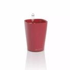 Lechuza&reg; Blumentopf Mini-Deltini Premium, Komplettset scarlet rot matt