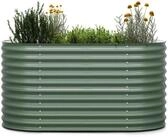 blumfeldt Hochbeet High Grow, Pflanzk&uuml;bel Outdoor Balkon au&szlig;en gro&szlig; Metall Garten