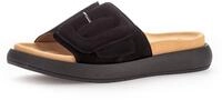 Gabor Pantolette, Plateau, Sommerschuh, Schlappen mit gro&szlig;er Zierschnalle
