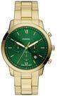 Fossil Chronograph Neutra FS6164, Quarzuhr, Armbanduhr, Herrenuhr, Edelstahlarmband,