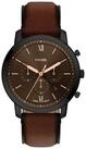 Fossil Chronograph Neutra FS6163, Quarzuhr, Armbanduhr, Herrenuhr, Lederarmband,