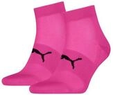 PUMA Kurzsocken PUMA UNISEX SPORT LIGHT QUARTER 2P (2 Paar) mit verst&auml;rktem Fersen-