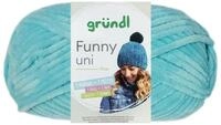 Gr&uuml;ndl Funny Chenille Wolle uni einfarbig zum Stricken H&auml;keln, Chenillegarn