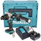 Makita Akku-Schlagbohrschrauber DHP 492 RF1J 18 V 141 Nm Brushless + 1x Akku...