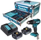 Makita Akku-Schlagbohrschrauber DHP 485 SFX9 Akku Schlagbohrschrauber 18 V 50 Nm