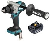Makita Akku-Schrauber DDF 492 F1 Akku Bohrschrauber 18 V 141 Nm Brushless + 1x...