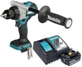 Makita Akku-Schrauber DDF 492 RF1 Akku Bohrschrauber 18 V 141 Nm Brushless + 1x...