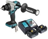 Makita Akku-Schrauber DDF 492 RG Akku Bohrschrauber 18 V 141 Nm Brushless + 2x...