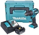 Makita Akku-Schlagbohrschrauber DHP 490 RF1J 18 V 65 Nm Brushless + 1x Akku 3,0Ah +
